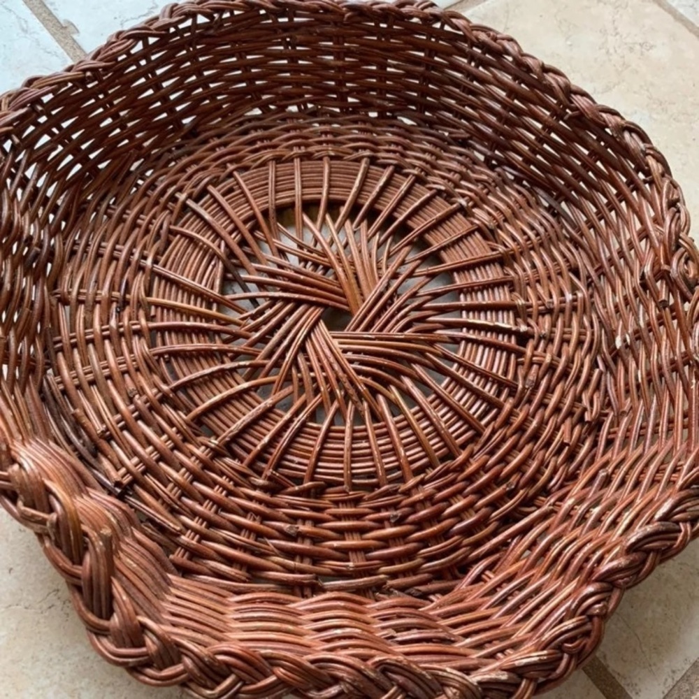 Brown Wicker Basket - Picture 2 of 8
